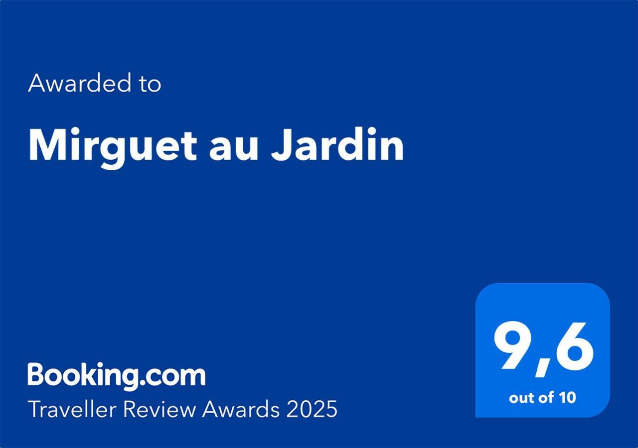 Ferienwohnung Mirguet Au Jardin Saint-Elix-le-Chateau Exterior foto